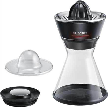 Купить Bosch MCP72GPB Zitronenpresse Kunststoff - Edelstahl Schwarz - Transparent (MCP72GPB) в магазине wardena.ru