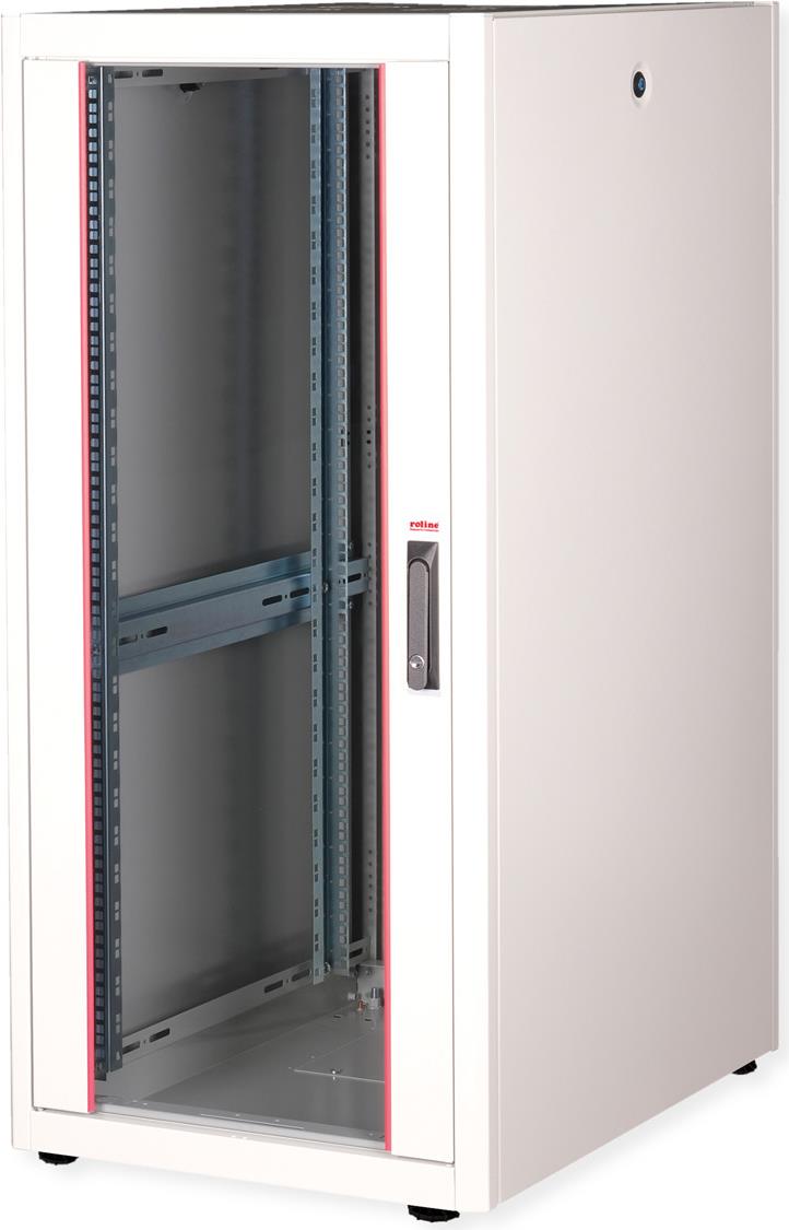 Купить ROLINE 19 Zoll Netzwerkschrank Basic 26 600x800 BxT Glastür grau (26.21.0036) в магазине wardena.ru