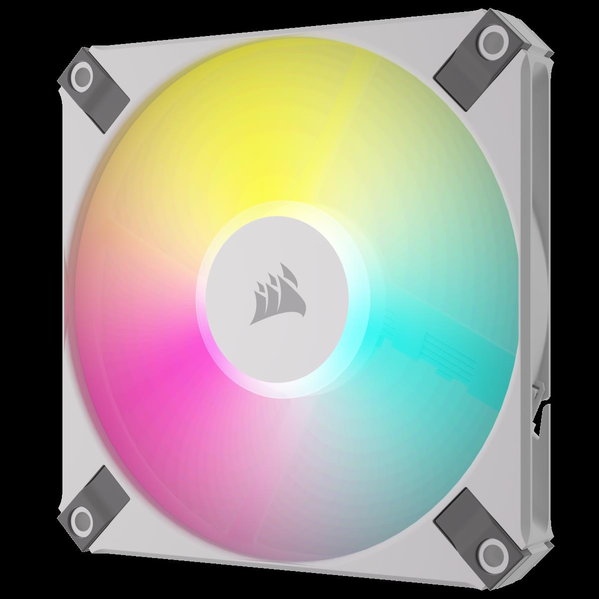 Купить CORSAIR iCUE AF120 RGB SLIM - Gehäuselüfter - 120 mm - weiß (CO-9050164-WW) в магазине wardena.ru