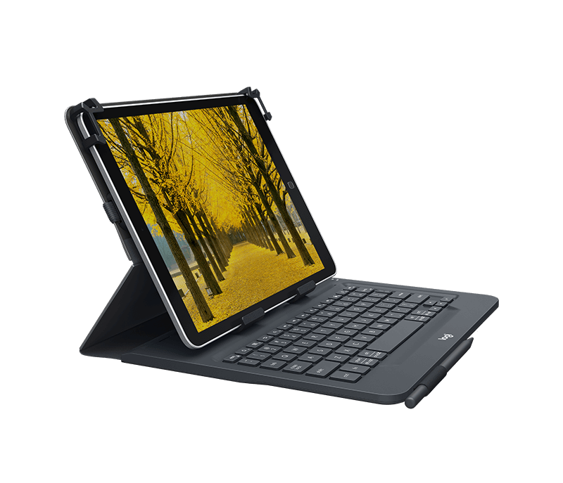 Купить Logitech Universal - Tastatur und Foliohülle - drahtlos - Bluetooth 3.0 - UK QWERTY (920-008341) в магазине wardena.ru
