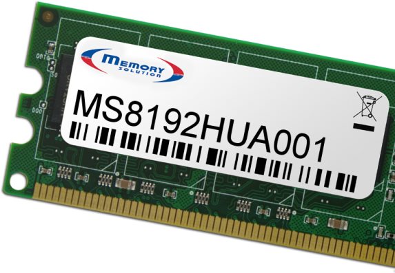 Купить Memorysolution - DDR4 - Modul - 8 GB - DIMM 288-PIN - 2133 MHz / PC4-17000 - 1.2 V - registriert - ECC - für Huawei Tecal RH2288H V3 (MS8192HUA001) в магазине wardena.ru