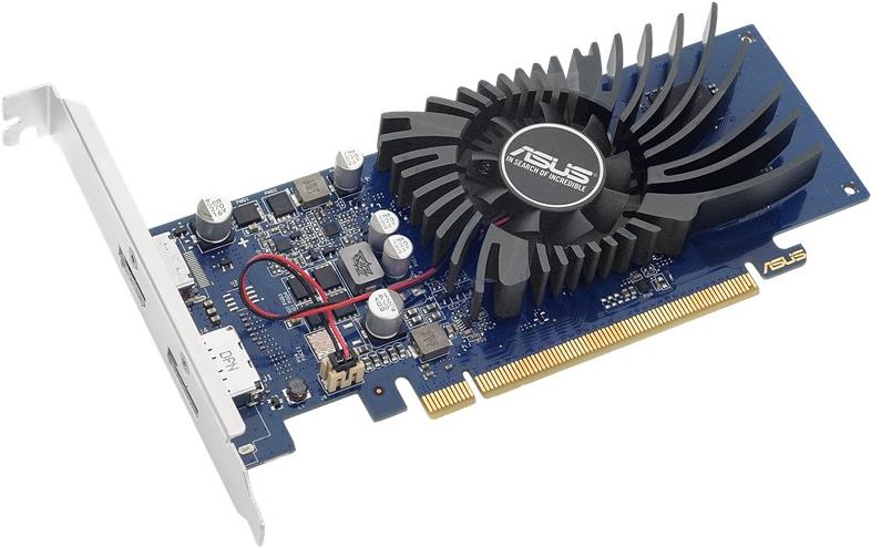 Купить ASUS GT1030-2G-BRK - Grafikkarten - GF GT 1030 - 2GB GDDR5 - PCIe 3.0 low profile - HDMI, DisplayPort (90YV0AT2-M0NA00) в магазине wardena.ru