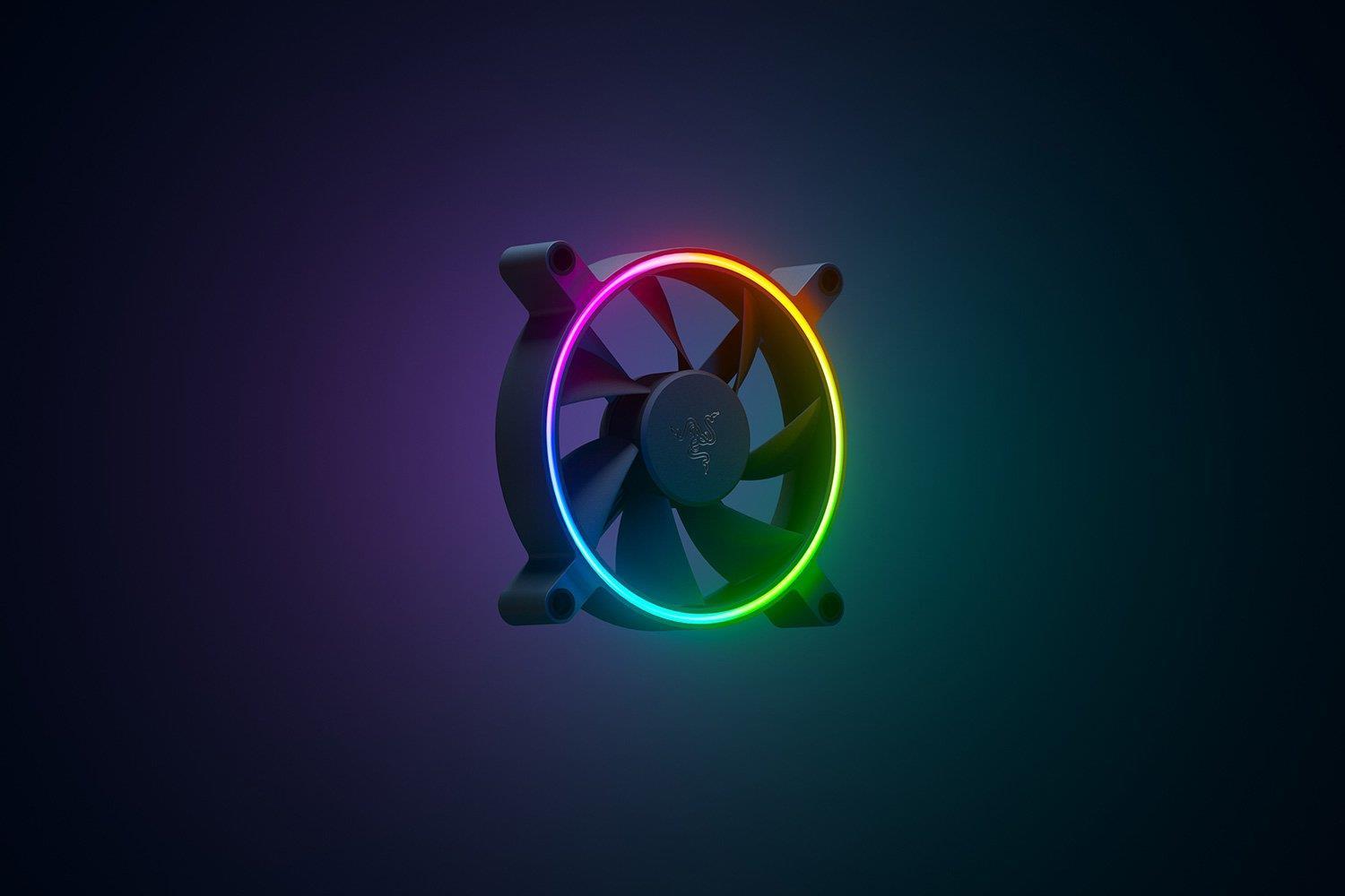 Купить Razer Kunai Chroma - Gehäuselüfter - 120 mm - Schwarz (Packung mit 3) (RC21-01810100-R3M1) в магазине wardena.ru