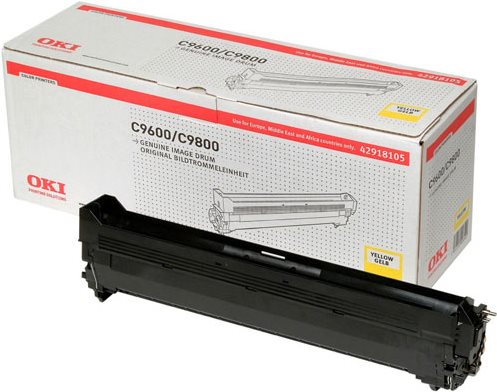 Купить OKI - Trommel-Kit - 1 x Gelb - 30000 Seiten (42918105) в магазине wardena.ru