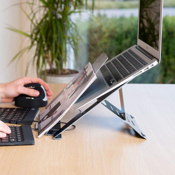 Купить R-Go Tools Riser Document Notebook-Ständer Schwarz 55,9 cm (22" ) (RGORIDOCBL) в магазине wardena.ru