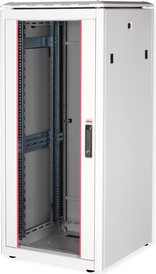 Купить Roline Pro - Schrank Netzwerkschrank - Hellgrau, RAL 7035 - 26U - 48.3 cm (19") (26.21.0052) в магазине wardena.ru