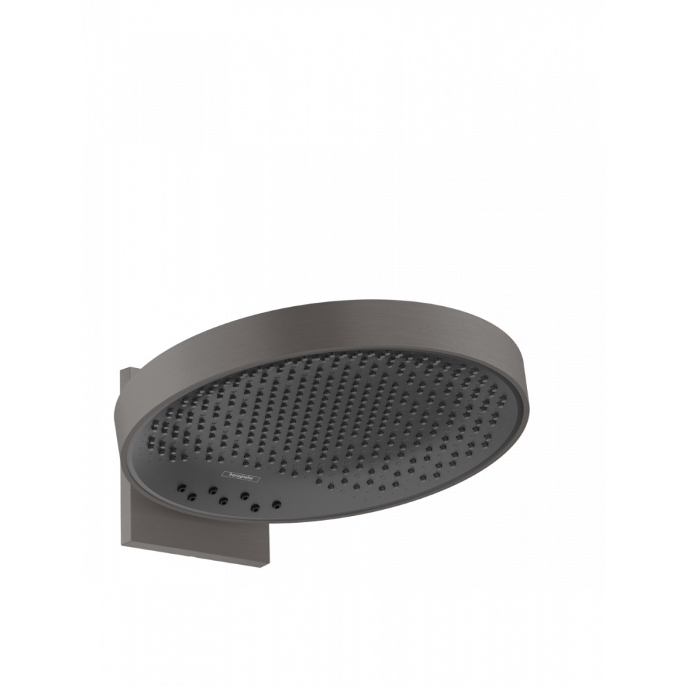 Купить Hansgrohe Rainfinity Верхний душ 360 3jet с настенным креплением хром-черный матовый 26234340 в магазине wardena.ru