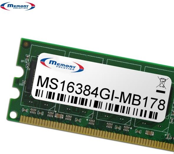 Купить Memory Solution MS16384GI-MB178 16GB Speichermodul (MS16384GI-MB178) в магазине wardena.ru