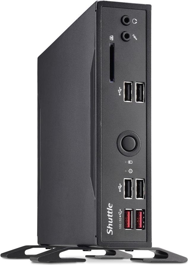 Купить Shuttle XPC slim DS20U7 - Barebone - Slim-PC - 1 x Core i7 10510U / 1.8 GHz ULV - RAM 0 GB - UHD Graphics - GigE - Schwarz в магазине wardena.ru