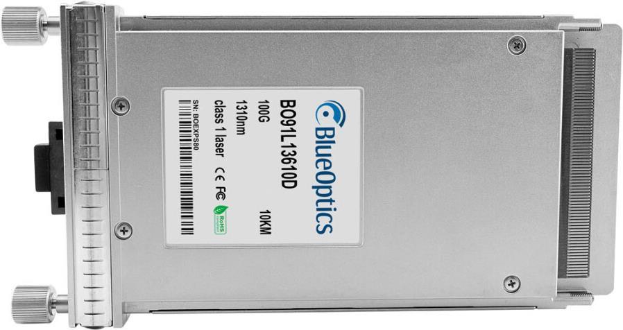 Купить Infinera TOM-100GMR-LR4 kompatibler BlueOptics© CFP Transceiver für Singlemode 100 Gigabit Highspeed Datenübertragungen in Glasfaser Netzwerken. Unterstützt 100 Gigabit Ethernet Anwendungen in Switchen, Routern, Storage (TOM-100GMR-LR4-BO) в магазине wardena.ru