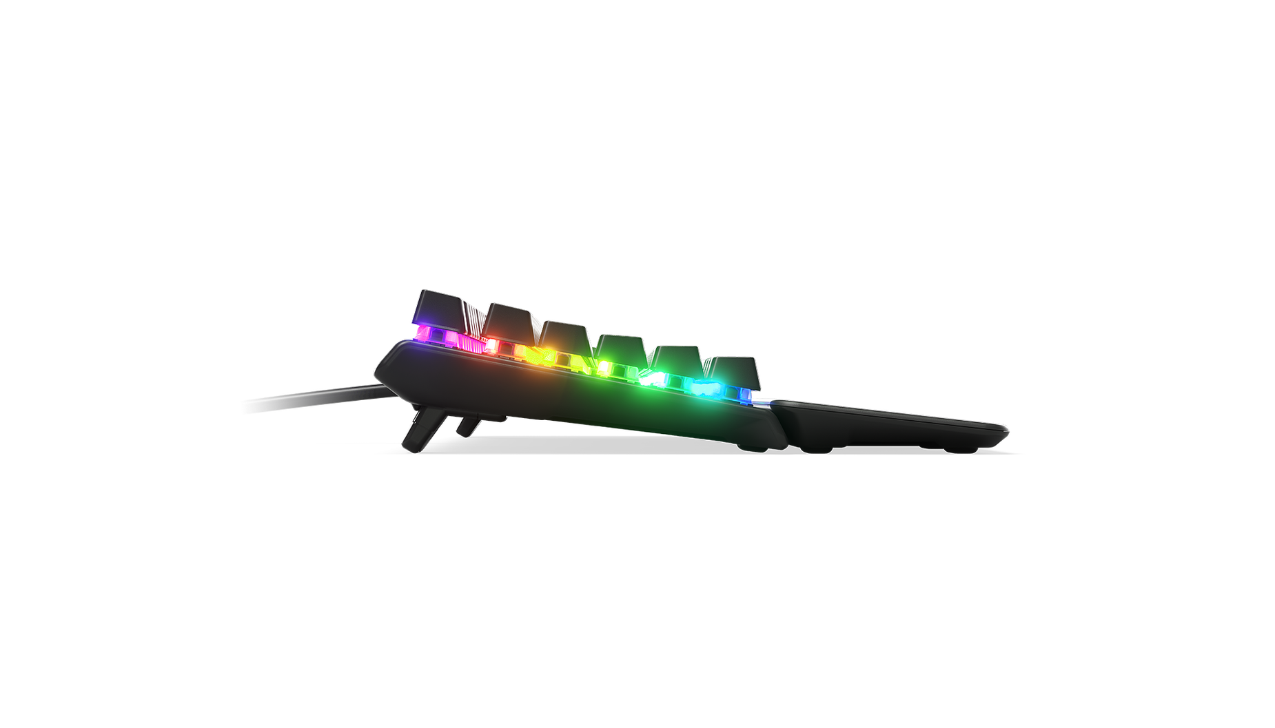 Купить SteelSeries Apex Pro - Tastatur - mit Display - backlit - USB - Nordisch - Tastenschalter: OmniPoint Adjustable (64631) в магазине wardena.ru