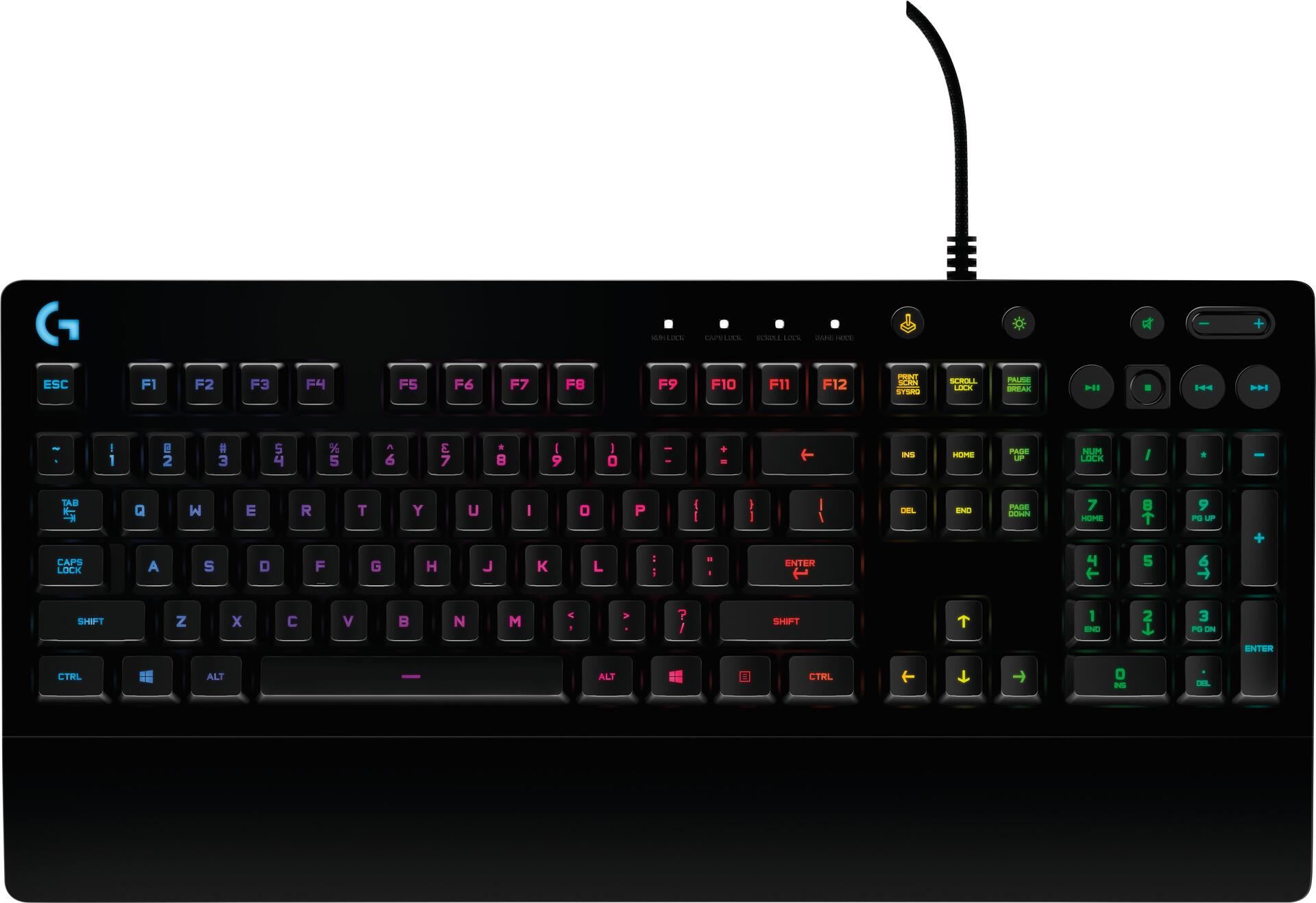 Купить Logitech Prodigy G213 - Tastatur - hintergrundbeleuchtet - USB - Spanisch (920-008086) в магазине wardena.ru