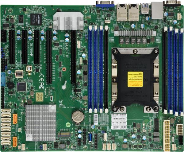 Купить Super Micro SUPERMICRO X11SPI-TF - Motherboard - ATX - Socket P - C622 - USB3.0 - 2 x 10 Gigabit LAN - Onboard-Grafik (MBD-X11SPI-TF-B) в магазине wardena.ru
