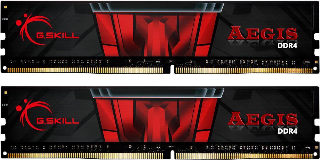 Купить G.Skill AEGIS - DDR4 - Kit - 32 GB: 2 x 16 GB - DIMM 288-PIN - 3200 MHz / PC4-25600 - CL16 - 1.35 V - ungepuffert - non-ECC (F4-3200C16D-32GIS) в магазине wardena.ru