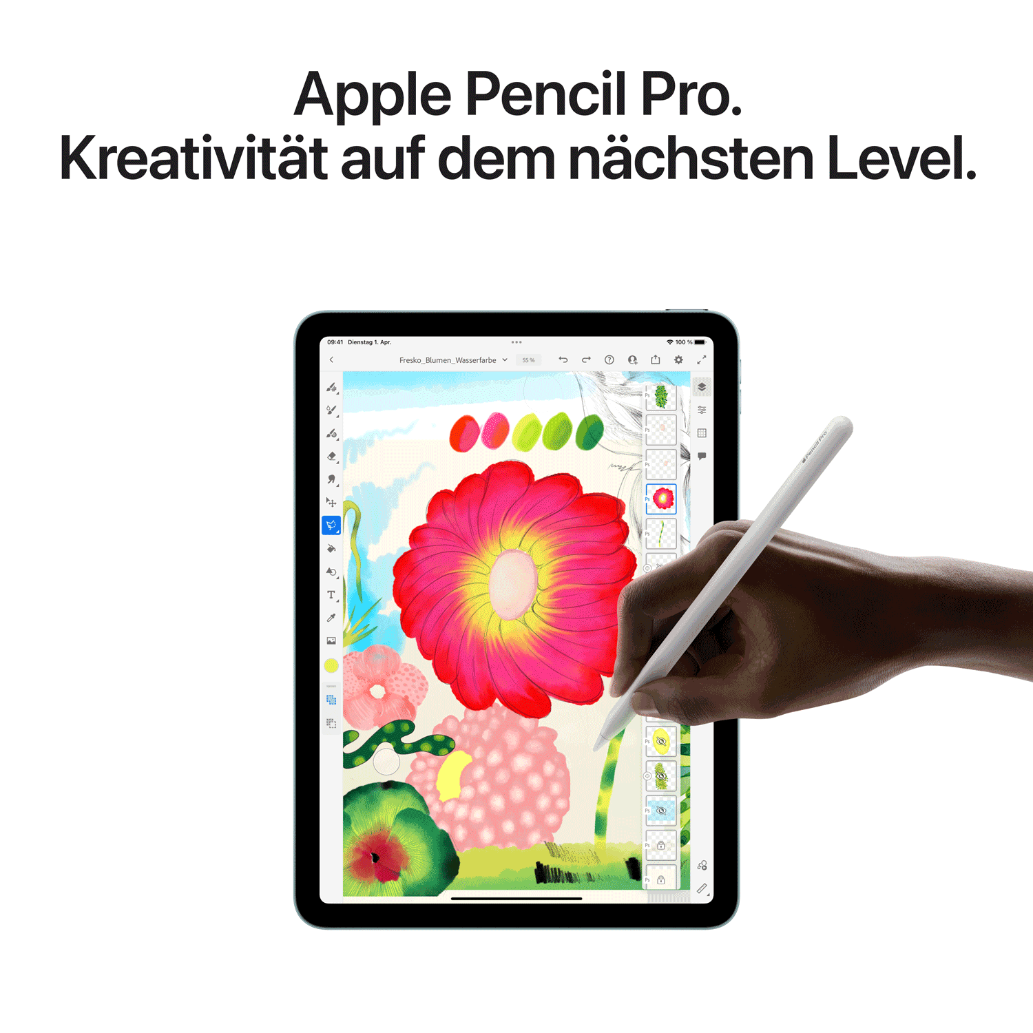 Купить Apple iPad Air 11 M3 Wi-Fi + Cellular 512GB (violett) (MCG74TY/A) в магазине wardena.ru
