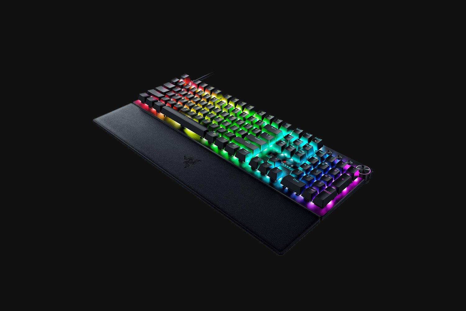 Купить Razer Huntsman V3 Pro Tastatur USB QWERTZ Deutsch Schwarz (RZ03-04970400-R3G1) в магазине wardena.ru