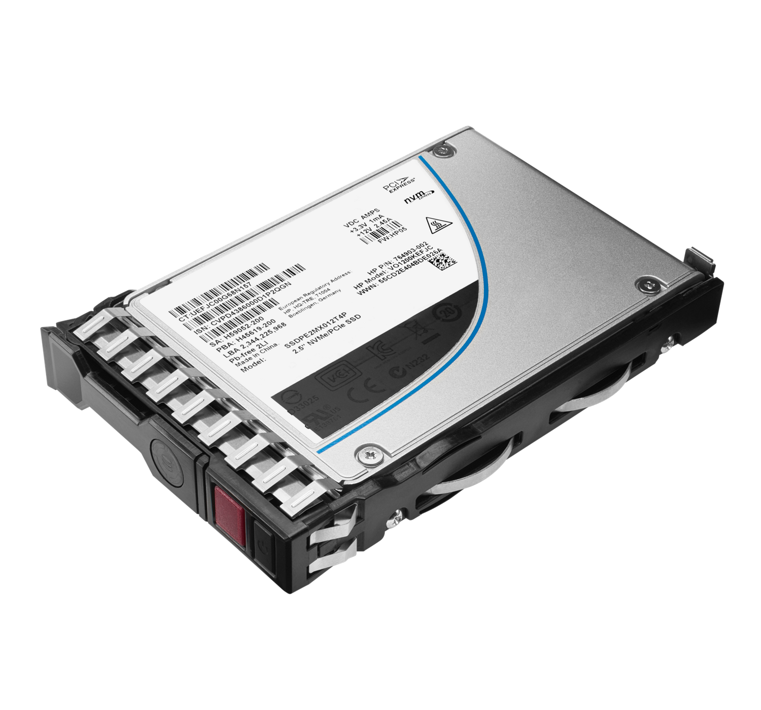 Купить HPE Read Intensive High Performance Universal Connect - SSD - 3.84 TB - Hot-Swap - 2.5" SFF (6.4 cm SFF) - PCIe (NVMe) - mit HPE Smart Carrier NVMe (P22278-B21) в магазине wardena.ru