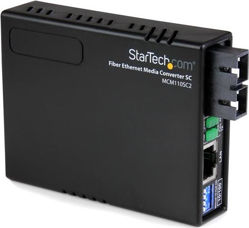 Купить StarTech.com 10/100 Mbit/s Ethernet LWL / Glasfaser Multimode Medienkonverter SC 2km - Medienkonverter - 10Base-T, 100Base-FX, 100Base-TX - RJ-45 / SC multi-mode - 1310 nm (MCM110SC2EU) в магазине wardena.ru