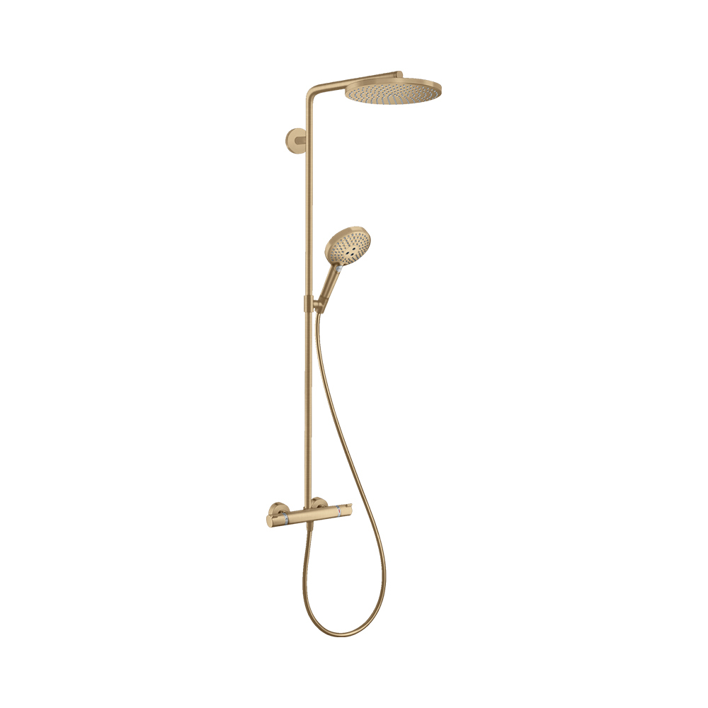 Купить Hansgrohe Raindance Select S Showerpipe 240 1jet PowderRain Душевая система с термостатом хром 27633000 в магазине wardena.ru
