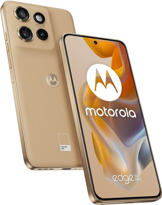 Купить Motorola edge 50 Neo 16,1 cm (6.36") Dual-SIM Android 14 5G USB Typ-C 8 GB 256 GB 4310 mAh Cremefarben в магазине wardena.ru