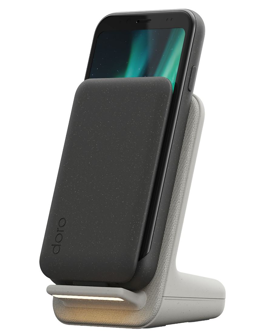 Купить Doro Aurora A20 graphit inkl. Wireless Charger [Energieklasse C] (380539) в магазине wardena.ru