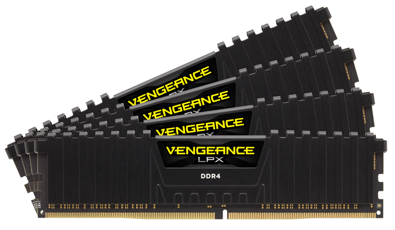 Купить Corsair Vengeance LPX - DDR4 - Kit - 16 GB: 2 x 8 GB - DIMM 288-PIN - 2400 MHz / PC4-19200 - CL16 - 1.2 V - ungepuffert - non-ECC - Schwarz (CMK16GX4M2A2400C16) в магазине wardena.ru