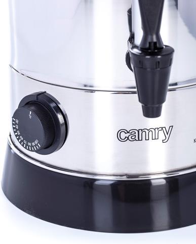 Купить Camry CR 1267 Wasserkocher 8,8 l Schwarz - Edelstahl 980 W (CR 1267) в магазине wardena.ru