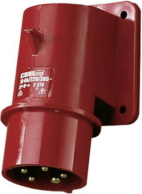 Купить CEE Anbaustecker 16 A 5polig 400 V 379 (379) в магазине wardena.ru