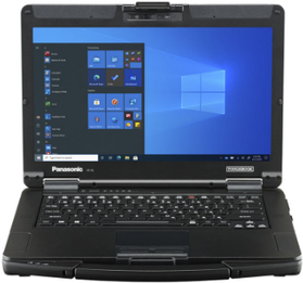 Купить Panasonic Toughbook 55 - Robust - 180°-Scharnierdesign - Intel Core i5 1145G7 / 2,6 GHz - vPro - Win 10 Pro 64-Bit - UHD Graphics - 8GB RAM - 512GB SSD NVMe - 35,6 cm (14") IPS Touchscreen 1920 x 1080 (Full HD) - Wi-Fi 6 (FZ-55FZ0BEM4) в магазине wardena.ru