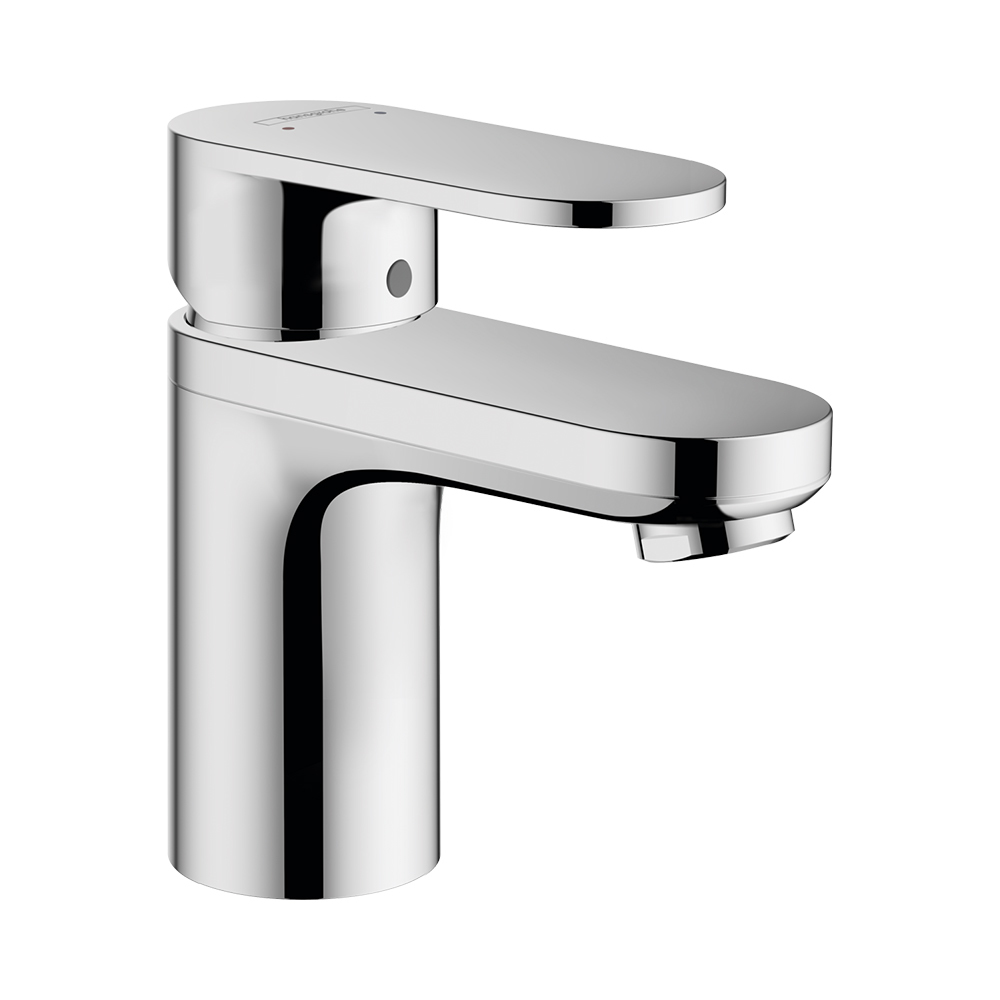 Купить Hansgrohe Vernis Blend Смеситель для раковины однорычажный 70 с изолированным каналом для воды со сливным гарнитуром хром 71570000 в магазине wardena.ru
