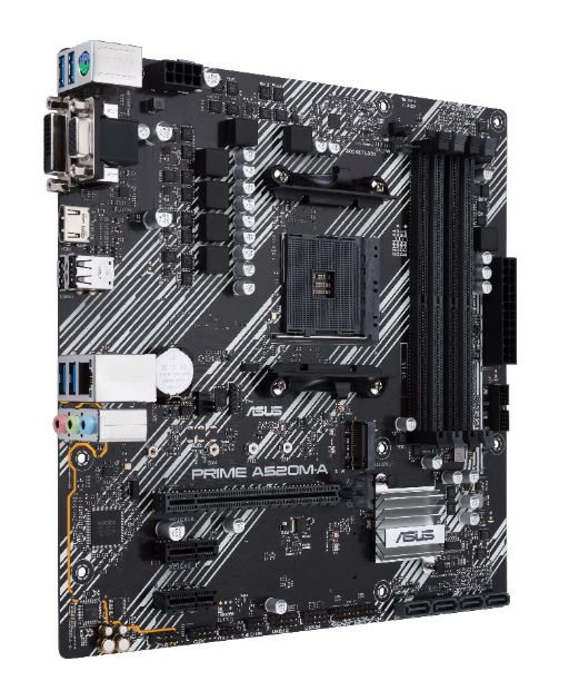 Купить ASUS PRIME A520M-A - Motherboard - micro ATX - Socket AM4 - AMD A520 Chipsatz - USB 3.2 Gen 1 - Gigabit LAN - Onboard-Grafik (CPU erforderlich) - HD Audio (8-Kanal) (90MB14Z0-M0EAY0) в магазине wardena.ru