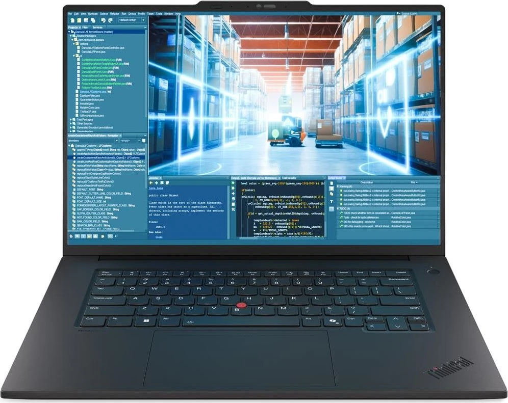 Купить Lenovo ThinkPad P1 Gen 8 21Q8 Intel Core Ultra 7 255H 32 GB RAM 512 GB SSD 16" WUXGA RTX PRO 1000 DE (21Q8003NGE) в магазине wardena.ru