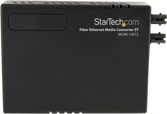 Купить StarTech.com 10/100 Mbit/s Fast Ethernet Multimode ST LWL / Glasfaser Kupfer Medienkonverter - 2km - Medienkonverter - 10Base-T, 100Base-FX, 100Base-TX - RJ-45 / ST multi-mode - 1310 nm (MCM110ST2EU) в магазине wardena.ru