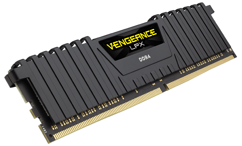 Купить Corsair Vengeance LPX - DDR4 - 16 GB - DIMM 288-PIN - 2400 MHz / PC4-19200 - CL16 - 1.2 V - ungepuffert - nicht-ECC - Schwarz (CMK16GX4M1A2400C16) в магазине wardena.ru