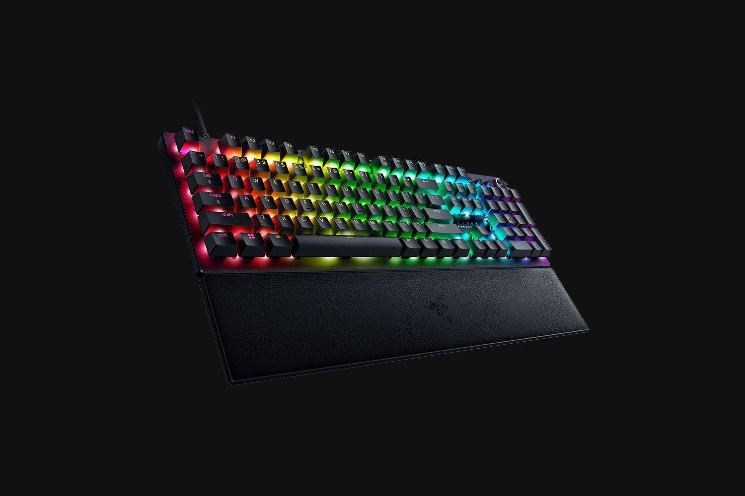 Купить Razer Huntsman V3 Pro Tastatur USB QWERTZ Deutsch Schwarz (RZ03-04970400-R3G1) в магазине wardena.ru