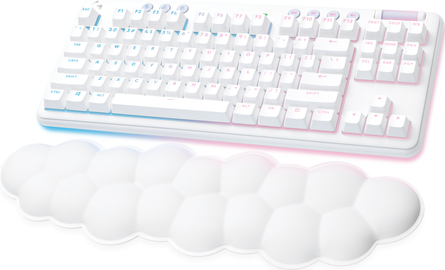 Купить Logitech G G715 - Tastatur - tenkeyless - Hintergrundbeleuchtung - Bluetooth, LIGHTSPEED - QWERTY - Nordisch (Dänisch/Finnisch/Norwegisch/Schwedisch) - Tastenschalter: Tactile - weiß (920-010462) в магазине wardena.ru