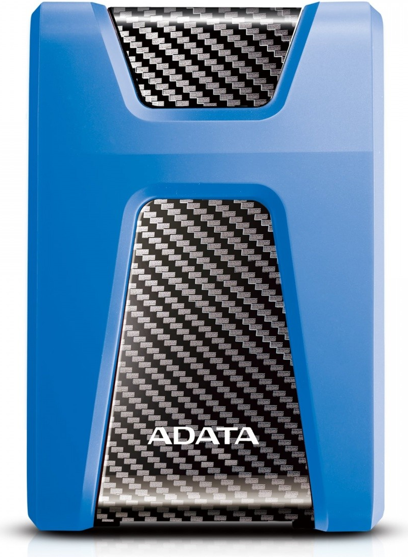 Купить ADATA DashDrive Durable HD650 - Festplatte - 1 TB - extern (tragbar) - 2.5" (6.4 cm) - USB 3.1 - 256-Bit-AES - Blau (AHD650-1TU31-CBL) в магазине wardena.ru