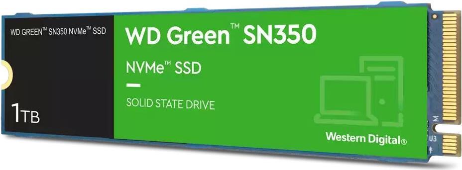Купить WD Green SN350 NVMe SSD WDS100T3G0C - SSD - 1 TB - intern - M.2 2280 - PCI Express 3.0 x4 (NVMe) в магазине wardena.ru