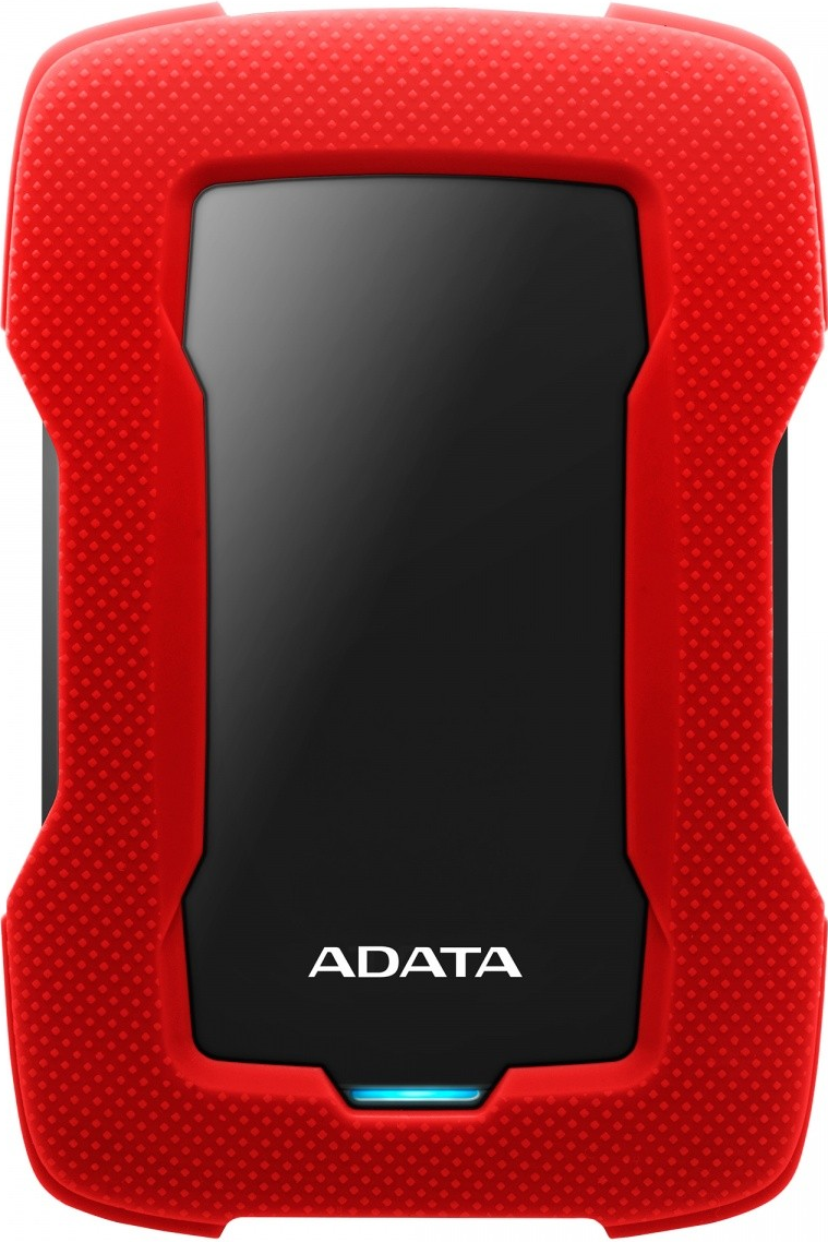 Купить ADATA HD330 - Festplatte - 1 TB - extern (tragbar) - USB 3.1 - 256-Bit-AES - Rot (AHD330-1TU31-CRD) в магазине wardena.ru