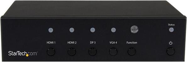 Купить StarTech.com Multi-Input to HDMI Converter Switch - 2x HDMI + VGA + DP - 4K - Video/Audio-Schalter - Desktop (HDVGADP2HD) в магазине wardena.ru