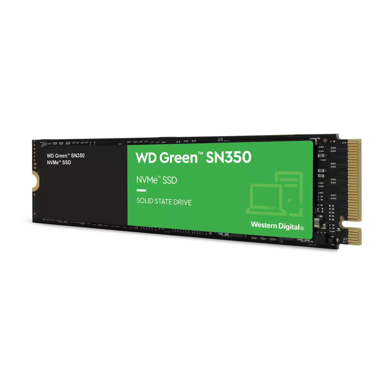 Купить WD Green SN350 NVMe SSD WDS960G2G0C - SSD - 960 GB - intern - M.2 2280 - PCI Express 3.0 x4 (NVMe) в магазине wardena.ru