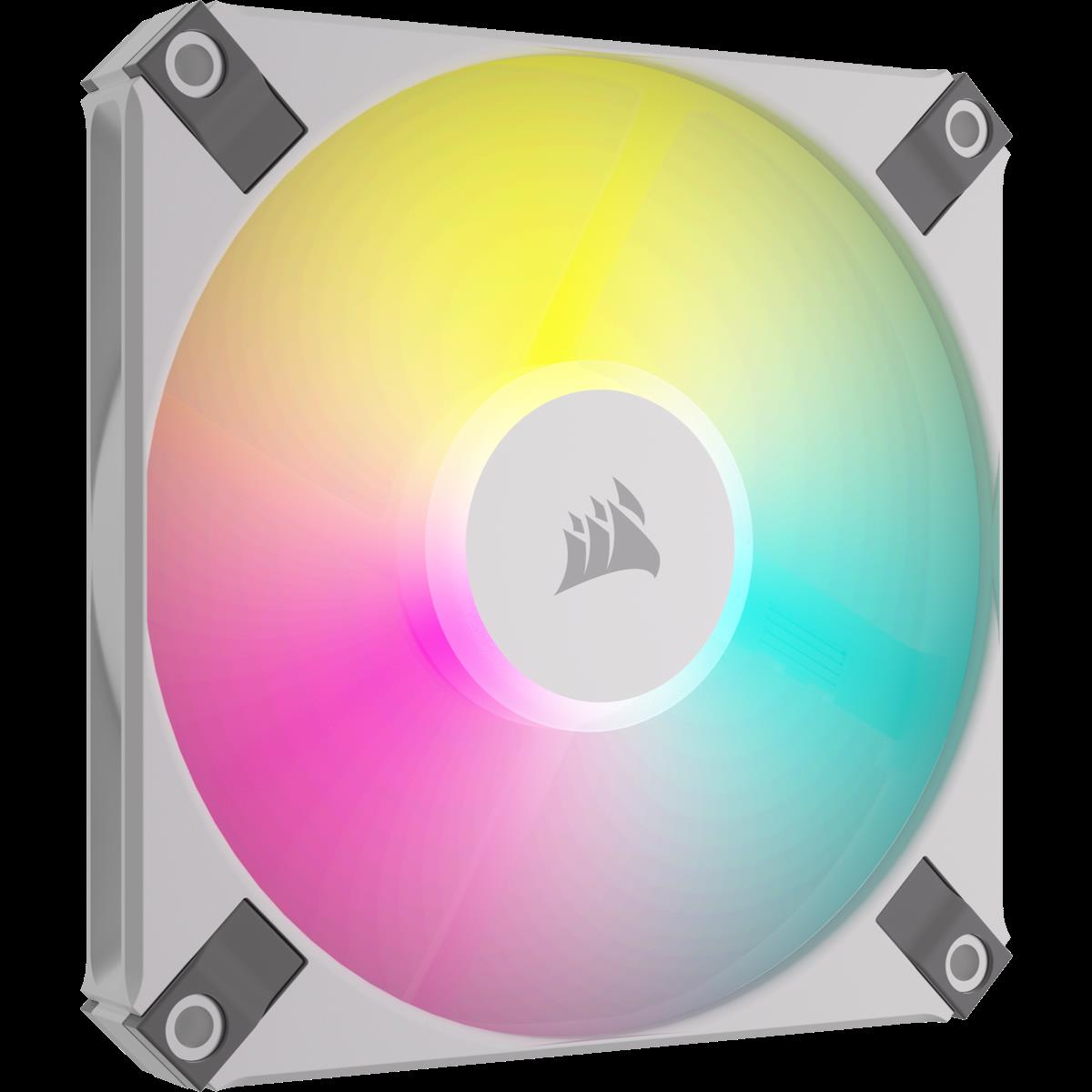 Купить CORSAIR iCUE AF120 RGB SLIM - Gehäuselüfter - 120 mm - weiß (CO-9050164-WW) в магазине wardena.ru