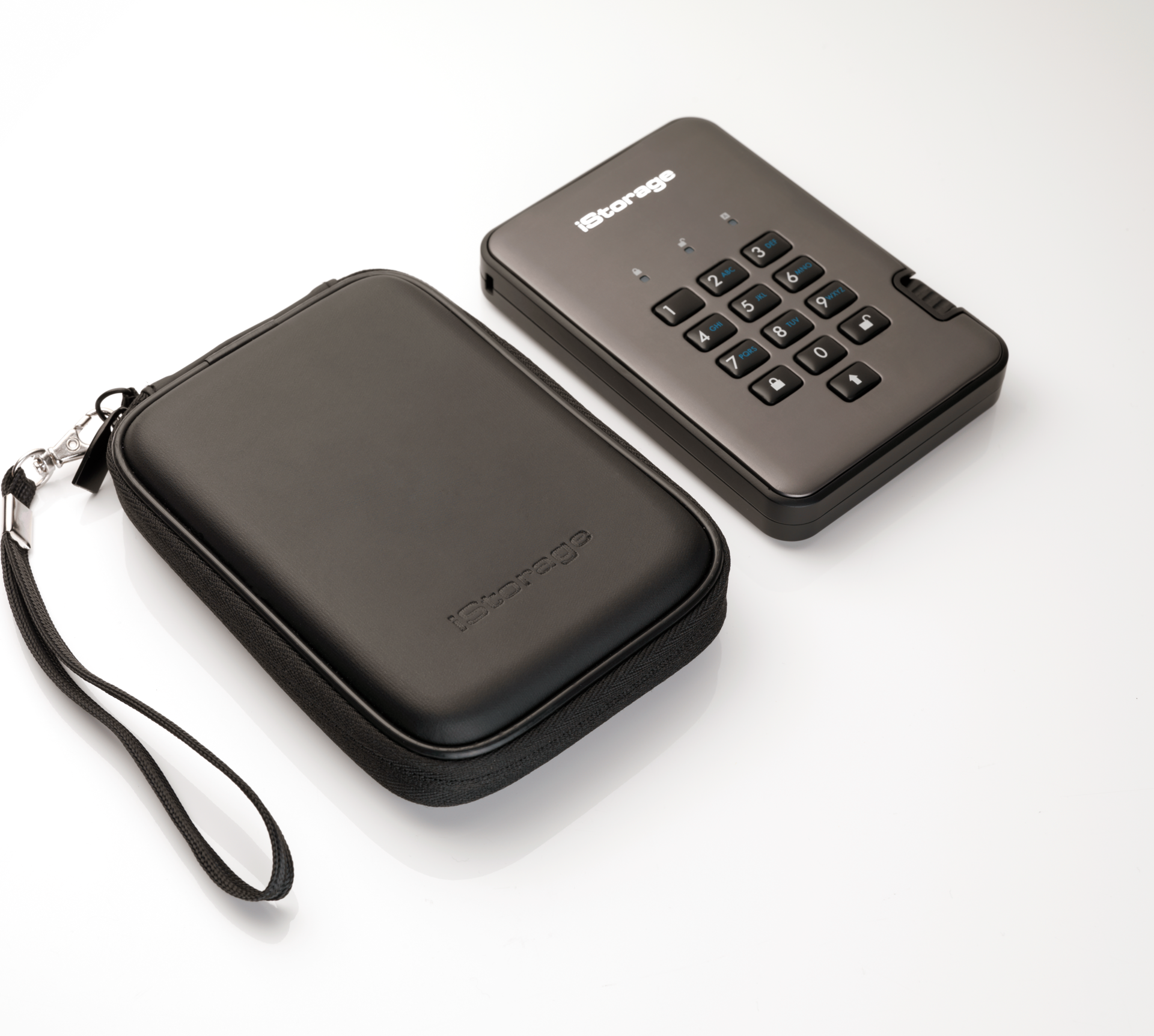 Купить iStorage diskAshur PRO² - SSD - verschlüsselt - 2 TB - extern (tragbar) - USB 3.1 - FIPS 197, 256-bit SHA, 256-bit AES-XTS (IS-DAP2-256-SSD-2000-C-G) в магазине wardena.ru