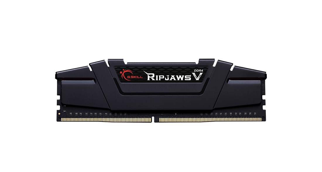 Купить G.Skill Ripjaws V - DDR4 - Kit - 16 GB: 2 x 8 GB - DIMM 288-PIN - 4600 MHz / PC4-36800 - CL19 - 1.5 V - ungepuffert - non-ECC - Classic Black (F4-4600C19D-16GVKE) в магазине wardena.ru