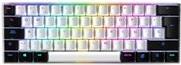 Купить Sharkoon SKILLER SGK50 S4 - Tastatur - Hintergrundbeleuchtung - USB-C - Spanisch - Tastenschalter: Kailh Red - weiß (4044951033966) в магазине wardena.ru