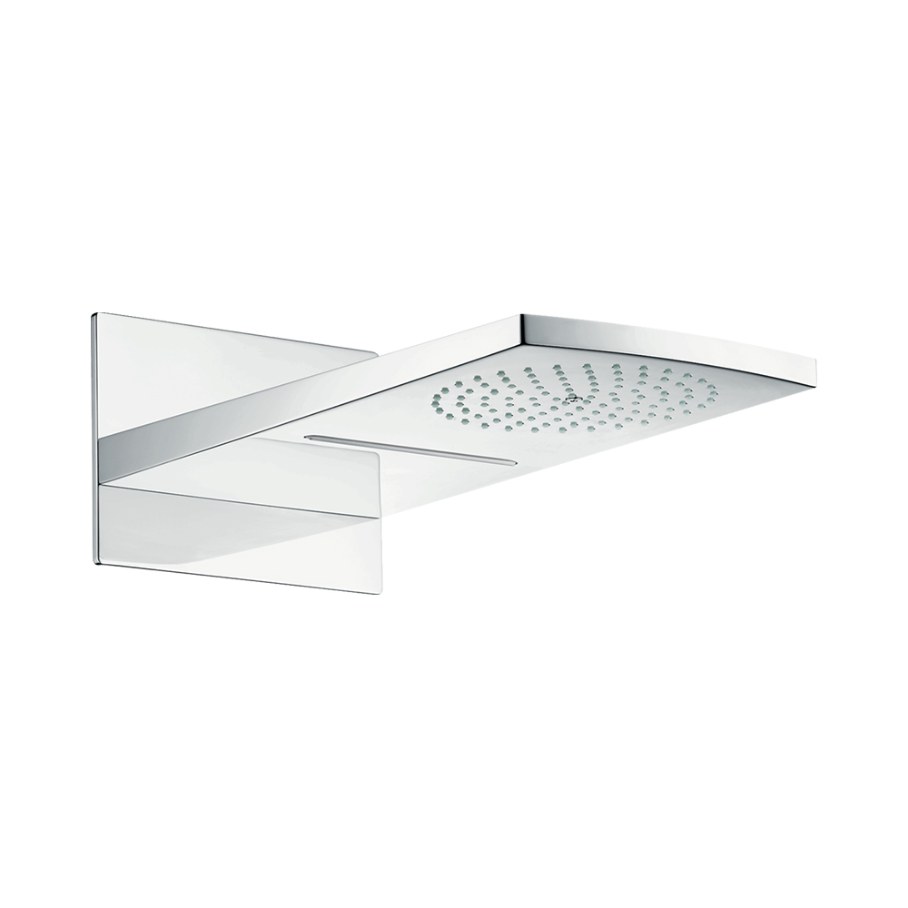 Купить Hansgrohe Raindance Rainfall Overhead Shower 2jet верхний душ хром-белый матовый 28433400 в магазине wardena.ru