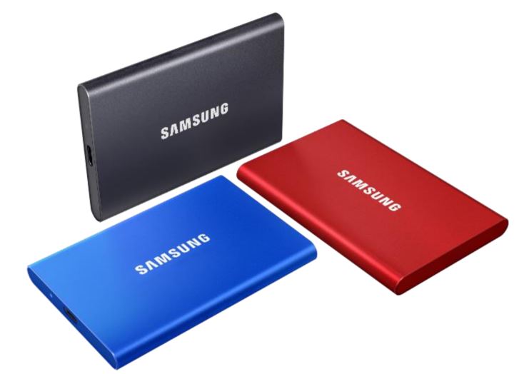 Купить Samsung Portable SSD T7 MU-PC500T - SSD - verschlüsselt - 500 GB - extern (tragbar) - USB 3.2 Gen 2 (USB-C Steckverbinder) - 256-Bit-AES - Titan Gray (MU-PC500T/WW) в магазине wardena.ru