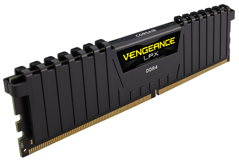 Купить Corsair Vengeance LPX - DDR4 - Kit - 16 GB: 2 x 8 GB - DIMM 288-PIN - 2400 MHz / PC4-19200 - CL16 - 1.2 V - ungepuffert - non-ECC - Schwarz (CMK16GX4M2A2400C16) в магазине wardena.ru
