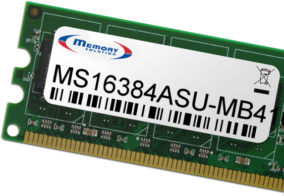 Купить Memory Solution MS16384ASU-MB416 16GB Speichermodul (MS16384ASU-MB416) в магазине wardena.ru