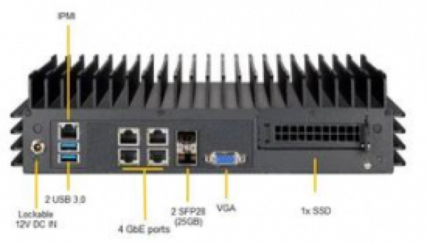 Купить Server Supermicro SYS-E302-12D-4C SuperServer • E302iL • X12SDV-4C-SP6F • BOX PC IPMI в магазине wardena.ru